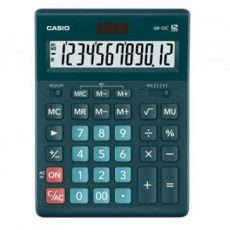 CASIO KALKULATOR BIUROWY GR-12C-DG ZIELONY, 12 CYFROWY WYŚWIETLACZ