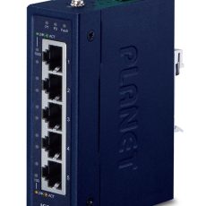 PLANET IGS-500T łącza sieciowe Nie zarządzany Gigabit Ethernet (10/100/1000) Niebieski