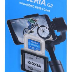 KIOXIA 128GB microSD KIOXIA Exceria (gen 2) UHS I U3 V30 with adapter