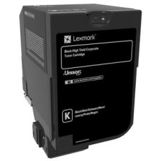 Lexmark 74C2HKE - toner, black (czarny) 20000 stron