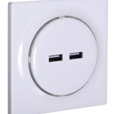 FIBARO  Gniazdo USB Walli N USB Outlet FGWU-021