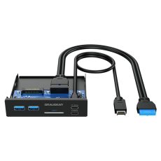 Panel przedni Graugear Multi z koncentratorem USB + czytnikiem kart