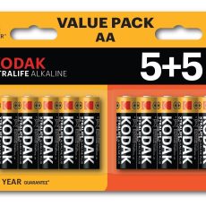 KODAK BATERIE ALKALICZNE XTRALIFE AA LR6 5+5 (10 PACK)