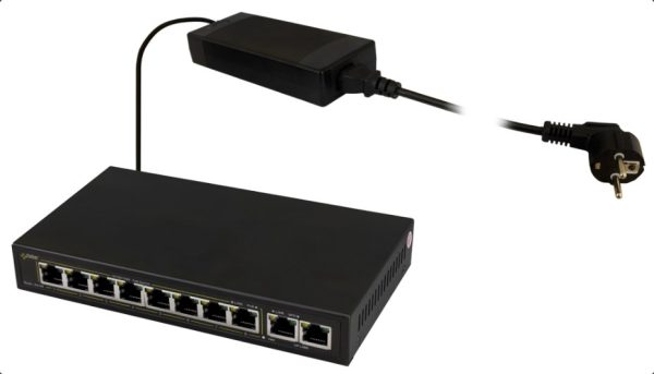 Switch PoE PULSAR SG108 (10x 10/100/1000Mbps)