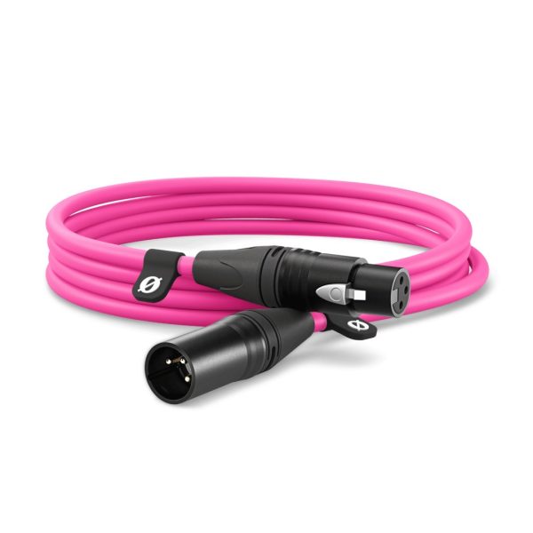 RODE XLR3M-P kabel audio 3 m XLR Różowy