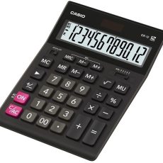 CASIO KALKULATOR BIUROWY GR-12 CZARNY, 12 CYFROWY WYŚWIETLACZ