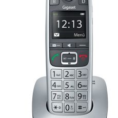Gigaset E560 telefon Telefon w systemie DECT Nazwa i identyfikacja dzwoniącego Czarny, Srebrny