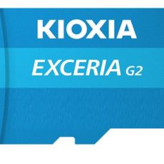 KIOXIA 256GB microSD KIOXIA Exceria (gen 2) UHS I U3 V30 with adapter