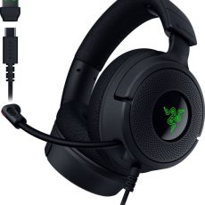 Razer Kraken V4 X Zestaw słuchawkowy Przewodowa Opaska na głowę Gaming USB Type-C / USB Type-A Czarny
