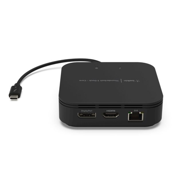 Belkin Thunderbolt 3 Dock Core Przewodowa Czarny