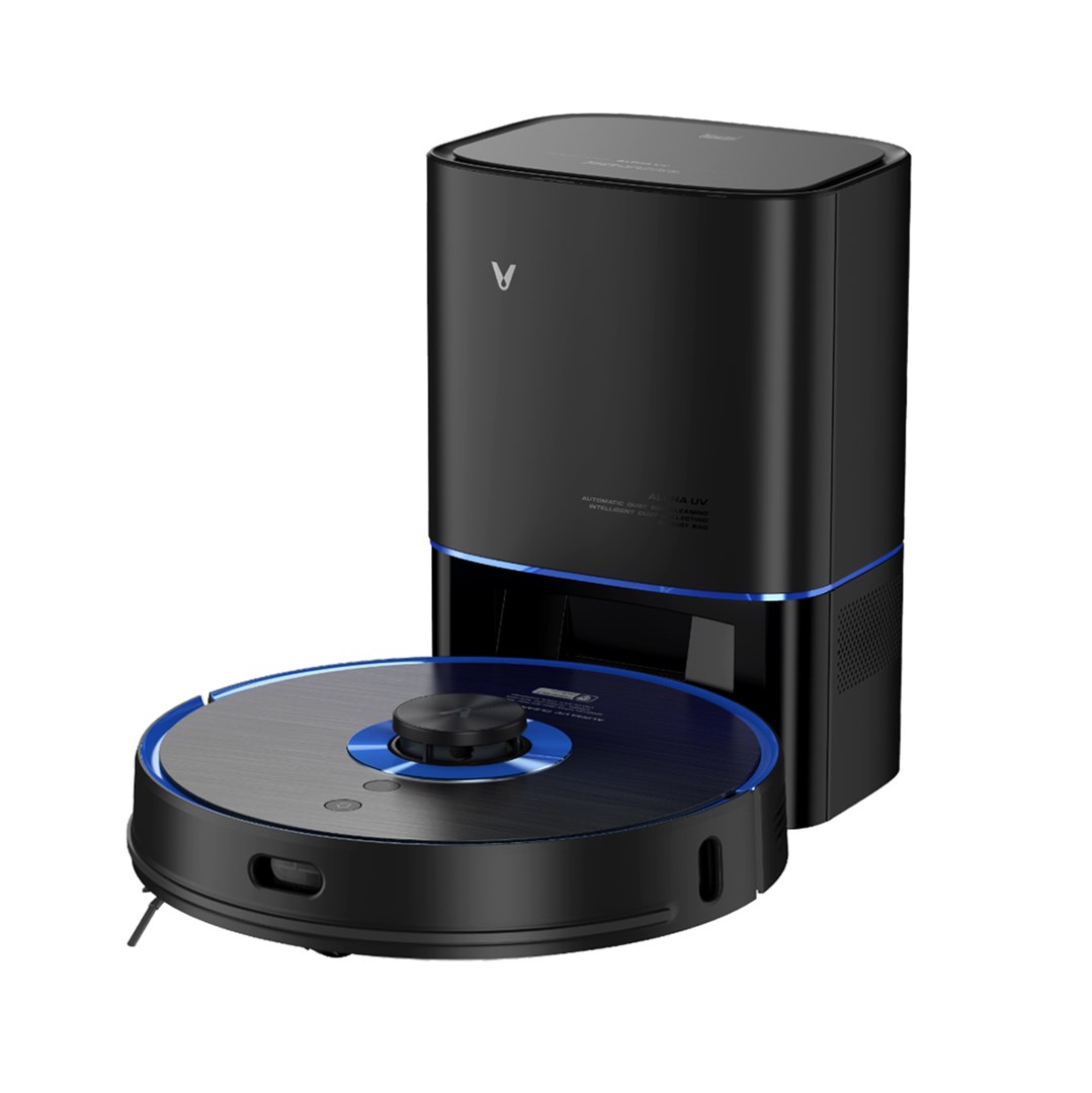 Robot sprzątający Viomi S9 Alpha UV z bazą (czarny) (WYPRZEDAŻ)