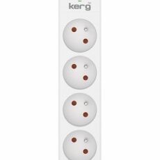 Listwa zasilająca KERG z wyłącznikiem-4 gniazda 3USB 16A 1,5m
