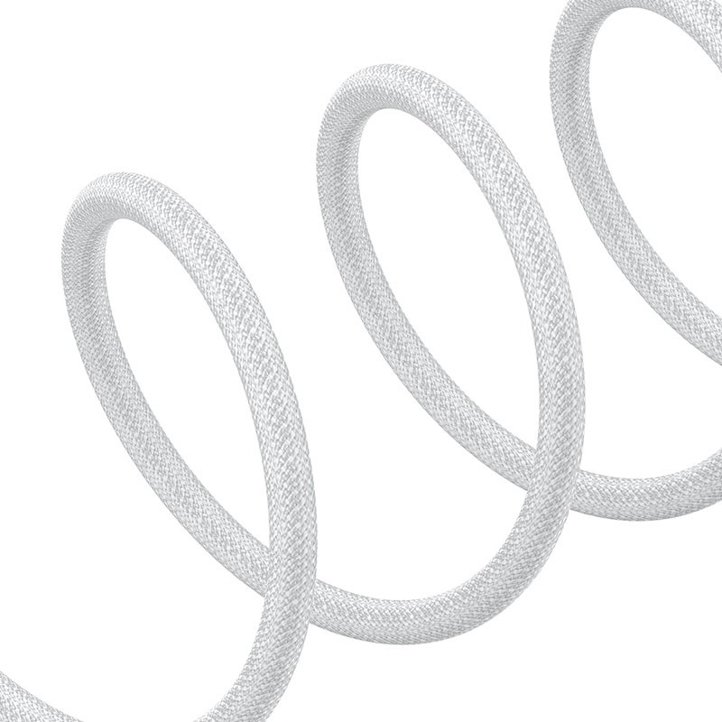 Kabel Baseus Gem USB C-IP 20W 1m (biały) - obrazek 2