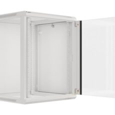 Szafa rack Lanberg WF01-6615-10S (15U; 769mm / 600mm / 600 mm; wisząca; Szklane; 19''; kolor szary)