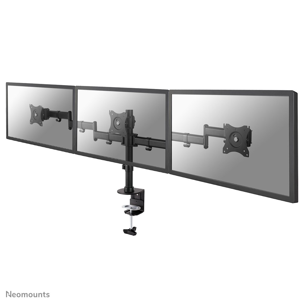 Uchwyt biurkowy do monitora 10-27" NM-D135D3BLACK NEWSTAR