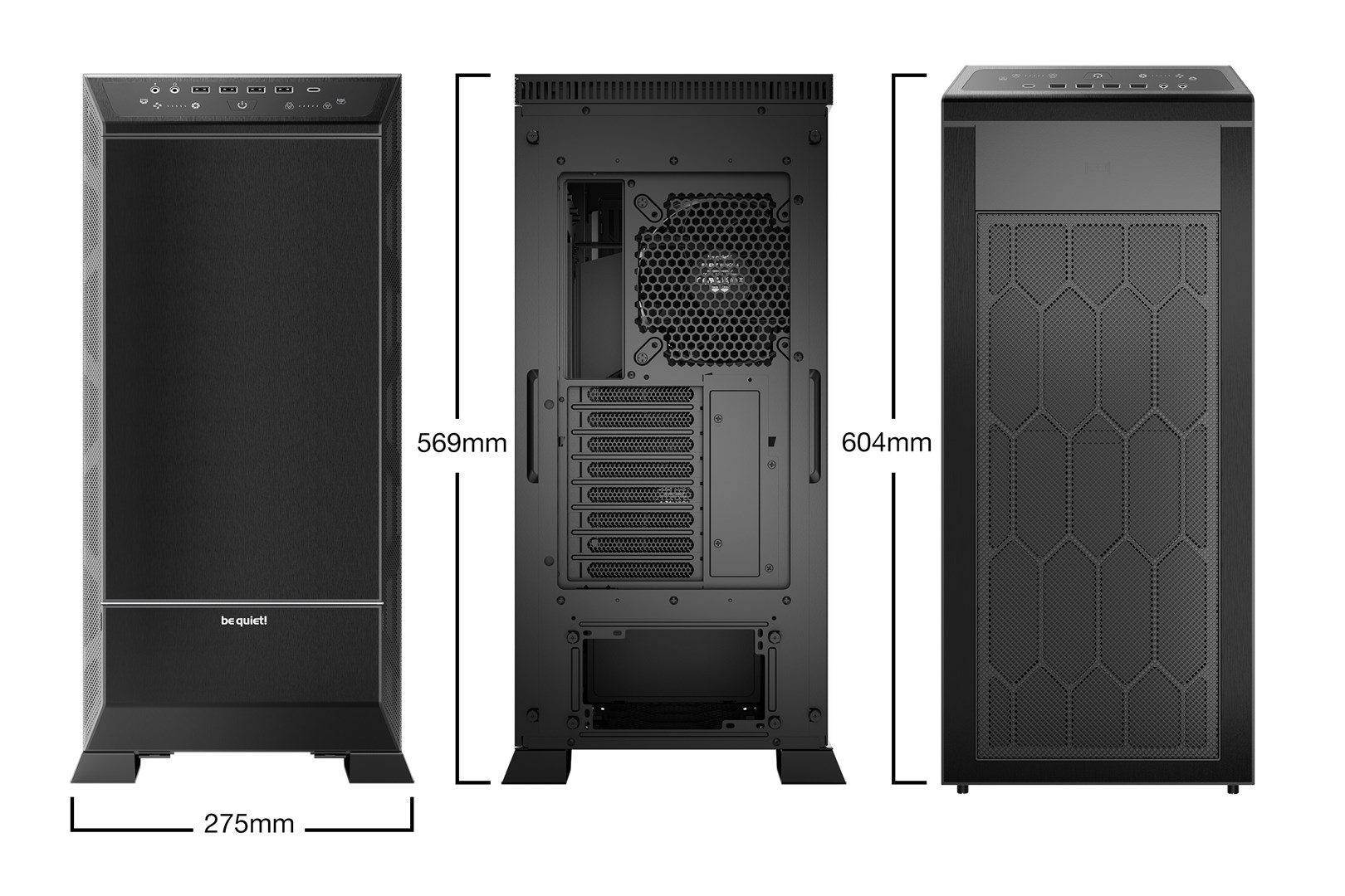 OBUDOWA BE QUIET! DARK BASE PRO 901BLACK - obrazek 2