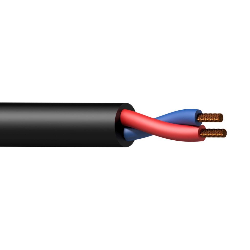 PROCAB PLS225/1 kabel audio 100 m Czarny
