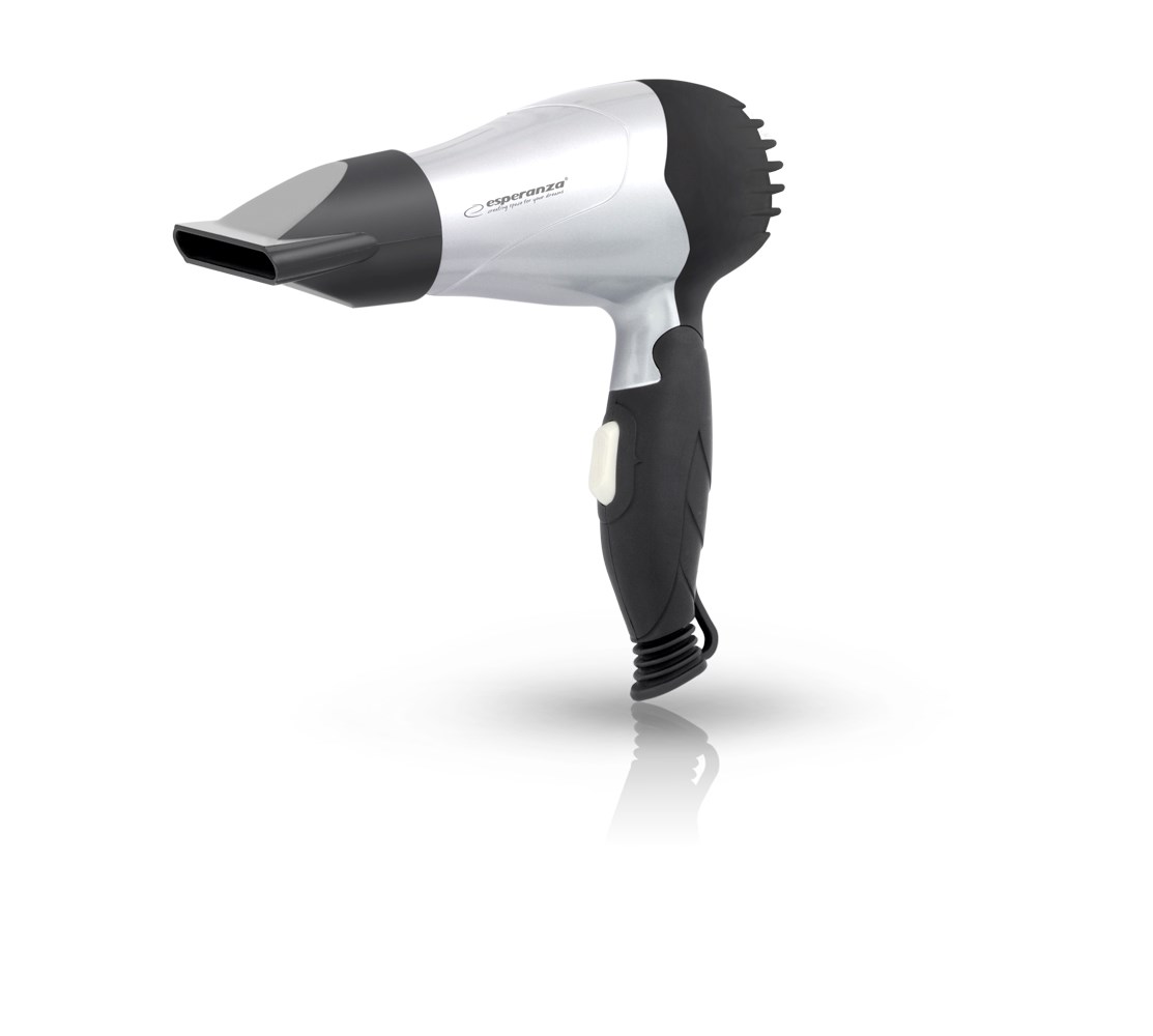 Suszarka do włosów Esperanza Venus EBH002S (850W; kolor czarny) - obrazek 2