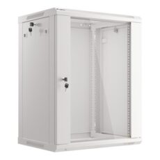 Szafa Rack Lanberg  WF01-6415-10S (770mm / 600mm / 450 mm; wisząca; szary)