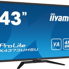 iiyama ProLite X4373UHSU-B1 monitor komputerowy 108 cm (42.5") 3840 x 2160 px 4K Ultra HD Czarny