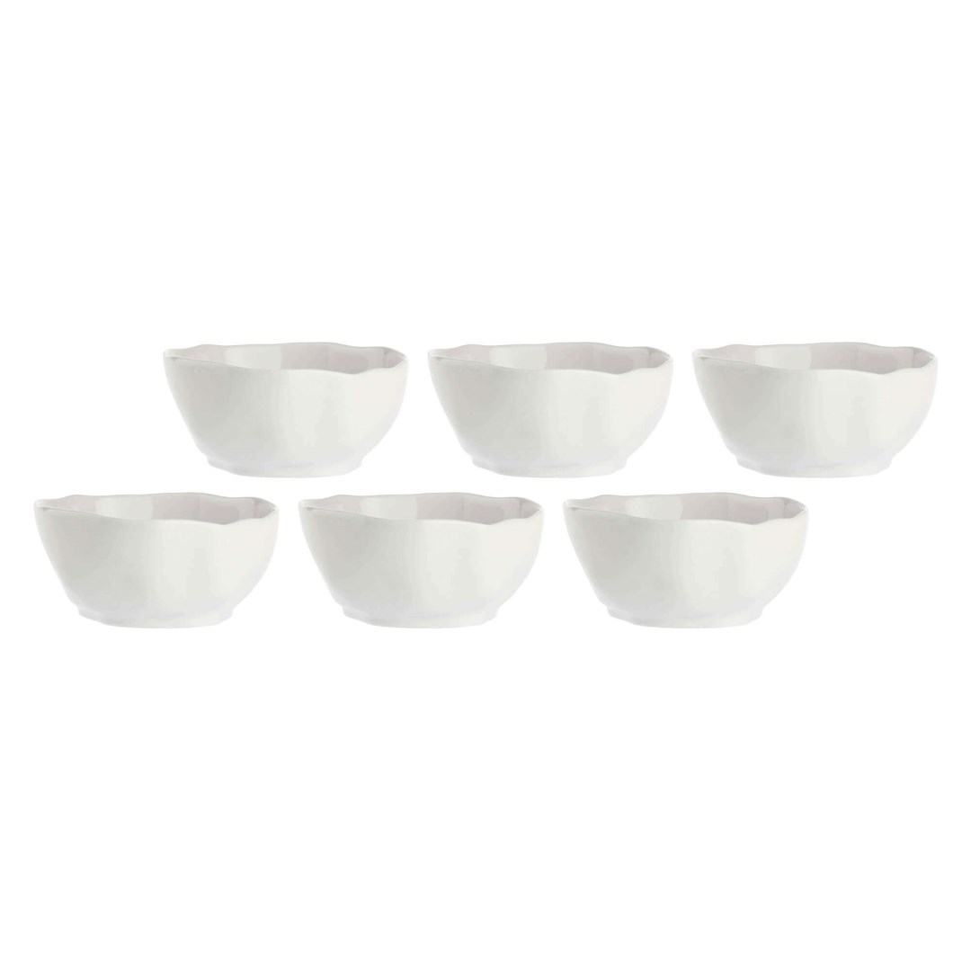 LA PORCELLANA BIANCA LUNIA Zestaw 6 misek 15 cm