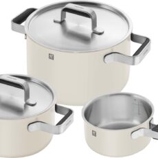 ZWILLING PURE Zestaw 3 garnków