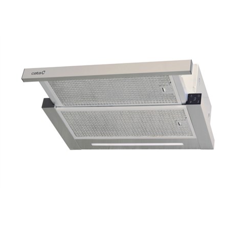 Kaptur CATA | ATH 61X | Teleskopowy | Klasa efektywności energetycznej A+ | Szerokość 60 cm | 605 m3/h | Sterowanie dotykowe | DOPROWADZIŁO | Srebrnoszary