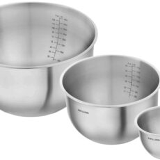ZWILLING FRESH & SAVE Zestaw 3 stalowych misek