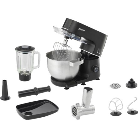 Maszyna kuchenna Gorenje MMC1000SCB 1000 W Liczba biegów: 12 Pojemność misy 6 L