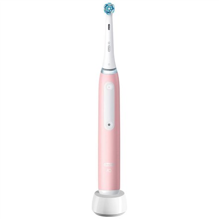 Elektryczna szczoteczka do zębów Oral-B | iO3N | Akumulator | Dla dorosłych | Liczba główek szczoteczki w zestawie 1 | Liczba trybów szczotkowania zębów: 3 | Różowy