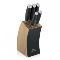GERLACH.ZESTAW NOŻY W BLOKU  5szt. DECO BLACK