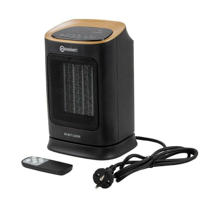 Termowentylator 3-fazowy z pilotem o mocy 1800W /FORCEKRAFT - obrazek 2