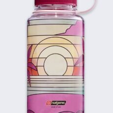 Butelka turystyczna Nalgene Wide Mouth 32 oz (1000ml) - clear stained glass sunset
