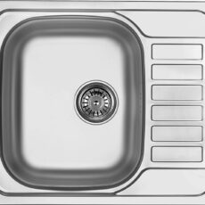 Zlewozmywak stalowy 1-komorowy z ociekaczem ZEO 011A 5908212018071