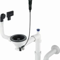 Syfon do zlewozmywaka granitowego 1-komorowego - Space-Saver ZXY_N982 5907650821120