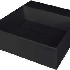 Umywalka granitowa nablatowa z miejscem na baterię - z maskownicą