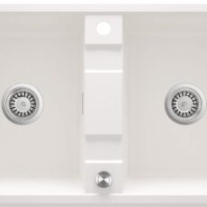 Zlewozmywak granitowy 2-komorowy ZQE_A203 5908212081358