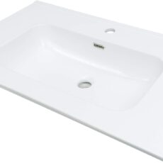 Umywalka ceramiczna wpuszczana - 80 cm