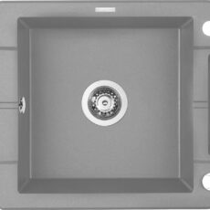 Zlewozmywak granitowy 1.5-komorowy z ociekaczem - Space-Saver ZQP S653 5908212063941