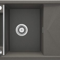 Zlewozmywak granitowy magnetyczny 1-komorowy z ociekaczem ZRM T11A 5908212095058