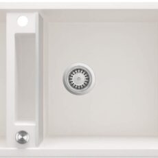 Zlewozmywak granitowy magnetyczny 2-komorowy z ociekaczem ZRM_A213 5907650817185