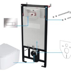 Zestaw WC podtynkowy 6 w 1