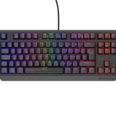 KLAWIATURA DLA GRACZY GENESIS THOR 230 TKL DE RGB MECHANICZNA OUTEMU RED CZARNA HOT SWAP