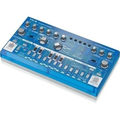Behringer TD-3-BB Syntezator linii basowej niebieski przeźroczysty - obrazek 2