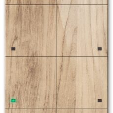Panel dotykowy Grenton / 8 pól dotykowych / TF-Bus / jasny drewniany front