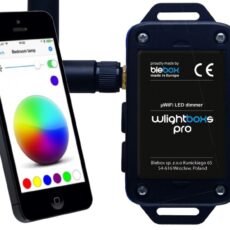 BLEBOX wlightboxS pro - SCIEMNIACZ LED 12 - 24V DC Z ZEWNETRZNA ANTENA