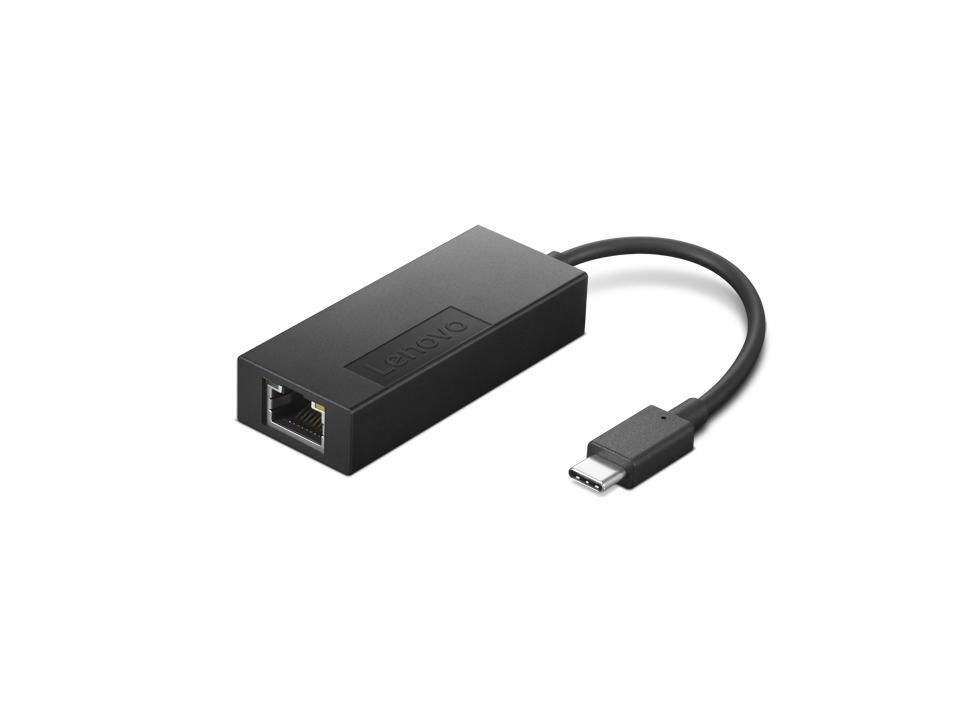 Lenovo 4X91H17795 stacja dokująca RJ-45 Czarny - obrazek 2