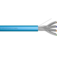 Kabel instalacyjny DIGITUS kat.6A, U/FTP, B2ca, AWG 23/1, LSOH, 500m, niebieski, szpula