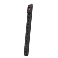 Armac Multi M12 | Listwa zasilająca | przeciwprzepięciowa, 12 gniazd, przewód 5m, czarna