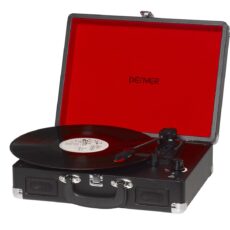 Gramofon Denver VPL-120 z USB do nagrywania na PC czarny